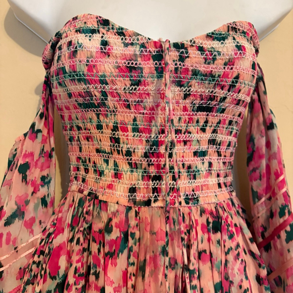 Free People Rococo Sand Mimi Mini Dress Size XS $400 - Picture 12 of 15